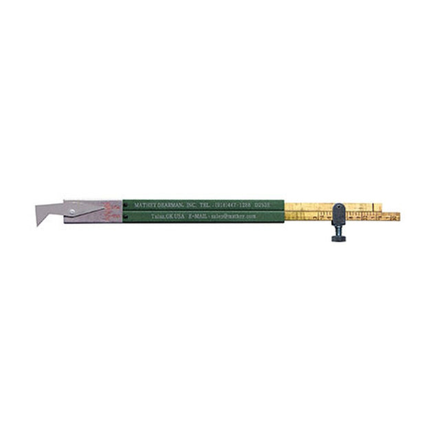 Fit-Up Pro D253E Q.C. Welders Gauge with Pit Depth Attachment Measures 1/64" Increments