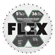 Flex FA201009 5-7/8" 36T Carbide Metal Cutting Circular Saw Blade