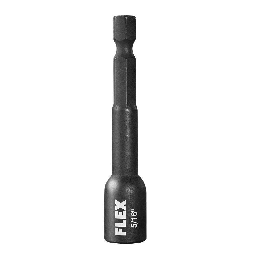 Flex FAM10301-4 Impact Magnetic Nut Driver Set for Extended Reach and Secure Fastening (4 Piece) - 4