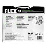 Flex FAM10401-10 Thin Wall Deep Well 6-Point 1/2" Drive Impact Nut Socket Set (10 Piece) - 3