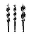 Flex FAM10701-3 1/4" Hex Auger Set for Fast, Burr-Free Drilling in Wood (3 Piece)