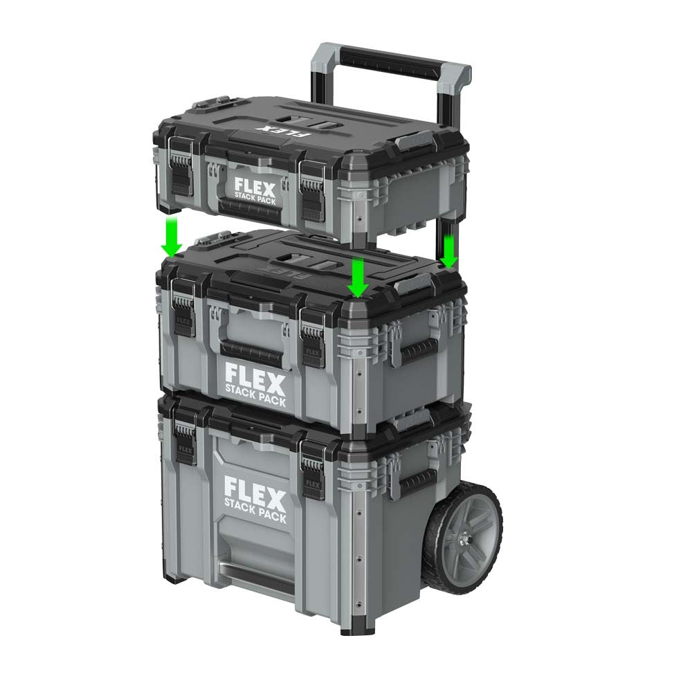 Flex Fs1103 Stack Pack Suitcase Tool Box - 3