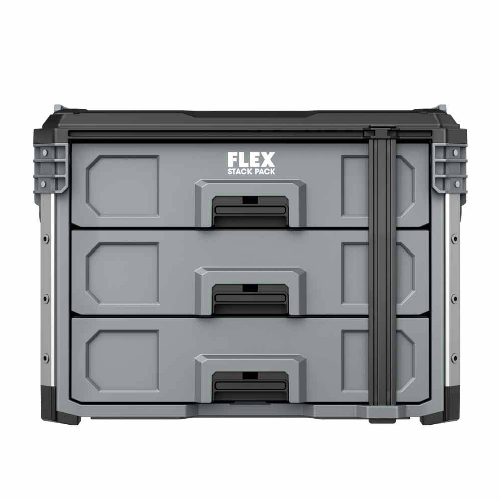 Flex Fs1105 Stack Pack 3-Drawer Tool Box - 2