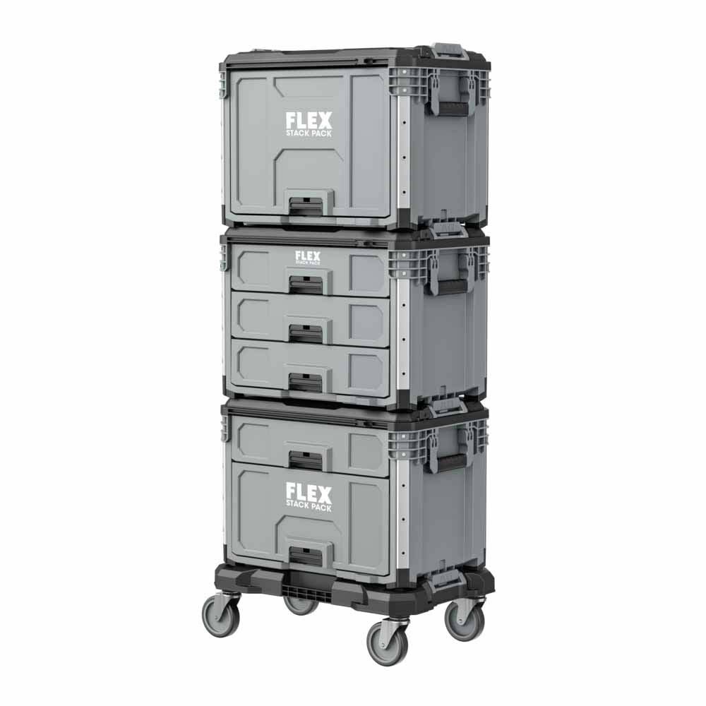 Flex Fs1106 Stack Pack 2-Drawer Tool Box - 8