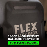 Flex FS1204 16" Jobsite Backpack for Tool Organization and Storage - 3