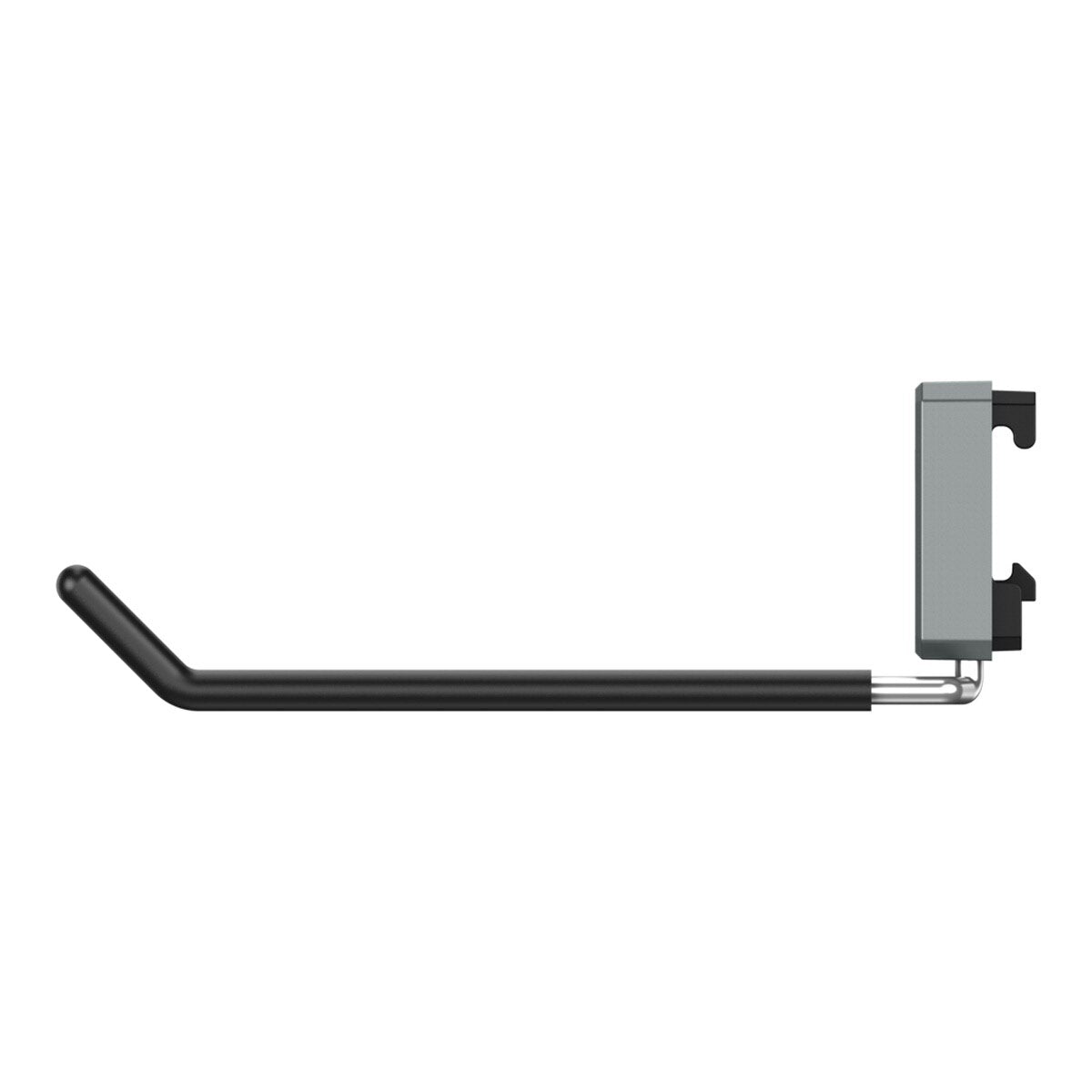 Flex FS1508-2 TRACK-LOCK Large Folding Dual Straight Hook for Wall Storage Rails 9.6 in x 3 in (2 Pack) - 4