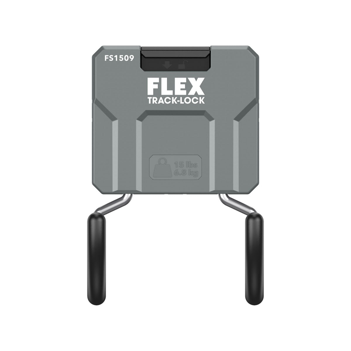 Flex FS1509-2 TRACK-LOCK 3.3 in x 3.0 in Dual C-Hook Tool Storage Hook (2 Pack) - 3