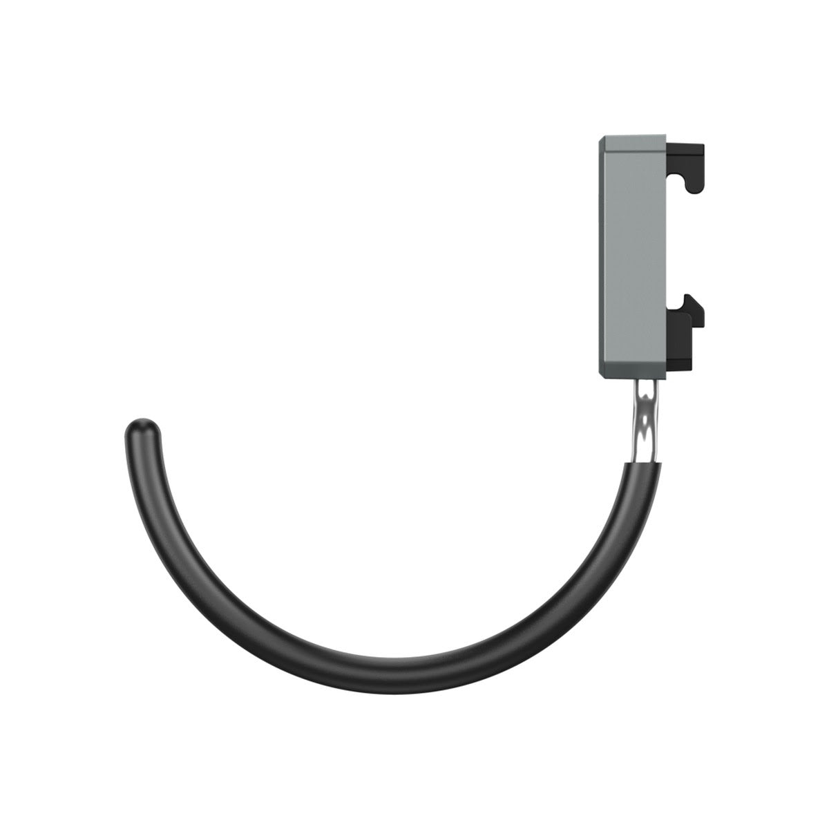 Flex FS1511-2 TRACK-LOCK Large Folding Dual C-Hook Rail Storage Accessory 5.8 in x 3.4 in (2 Pack) - 4