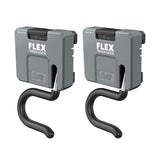 Flex FS1513-2 TRACK-LOCK S-Hook with Security Lock for Wall Mount Tool Storage (2 Pack)