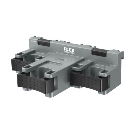 Flex FS1514-2 TRACK-LOCK Triple Clamp Tool Mount for Long-Handled Tools 0.8-1.4 in Clamp OD 25 lb Capacity (2 Pack)