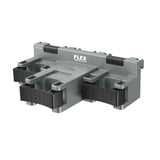 Flex FS1514-2 TRACK-LOCK Triple Clamp Tool Mount for Long-Handled Tools 0.8-1.4 in Clamp OD 25 lb Capacity (2 Pack)