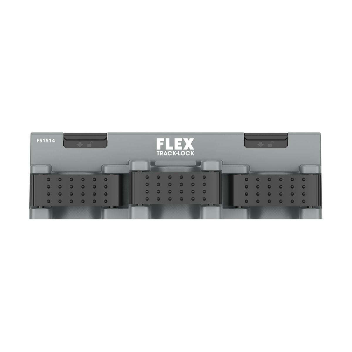 Flex FS1514-2 TRACK-LOCK Triple Clamp Tool Mount for Long-Handled Tools 0.8-1.4 in Clamp OD 25 lb Capacity (2 Pack) - 2