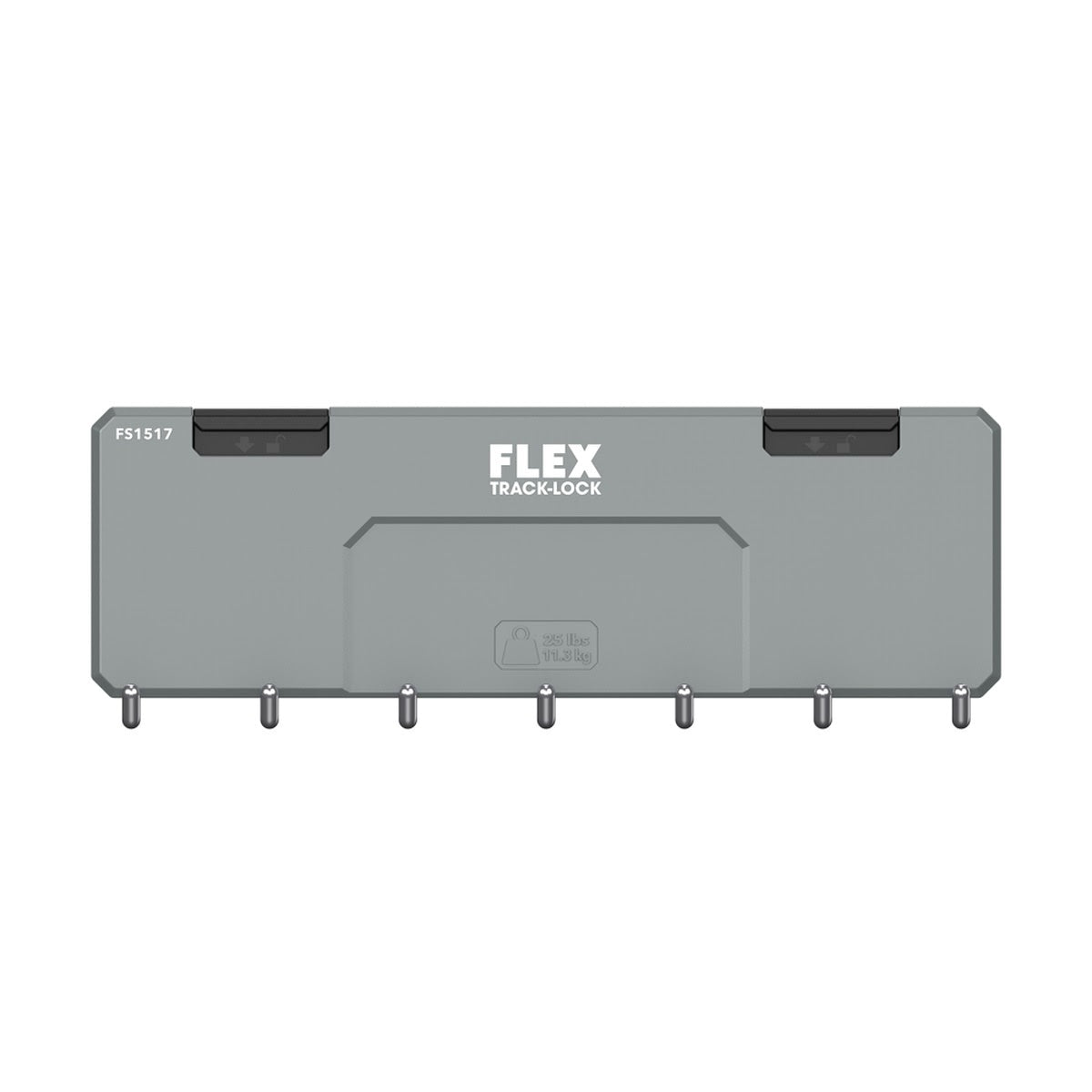 Flex FS1517 TRACK-LOCK 7 Straight Hook Rack 9.8 in x 2 in x 3.5 in