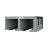 Flex FS1521 TRACK-LOCK Tool Rack for Rail Base Power Tool Organizer 12.3 in x 11.3 in x 5.2 in - 3