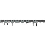 Flex FSM1502-10 TRACK-LOCK 32 in. Wall Storage Starter Set with Hooks (10 Piece) - 2