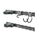 Flex FSM1503-6 TRACK-LOCK 6 Pc Landscaping Tool Wall Storage Set with 32 Inch Wall Mount Rails and Hooks (6 Piece Set) - 3