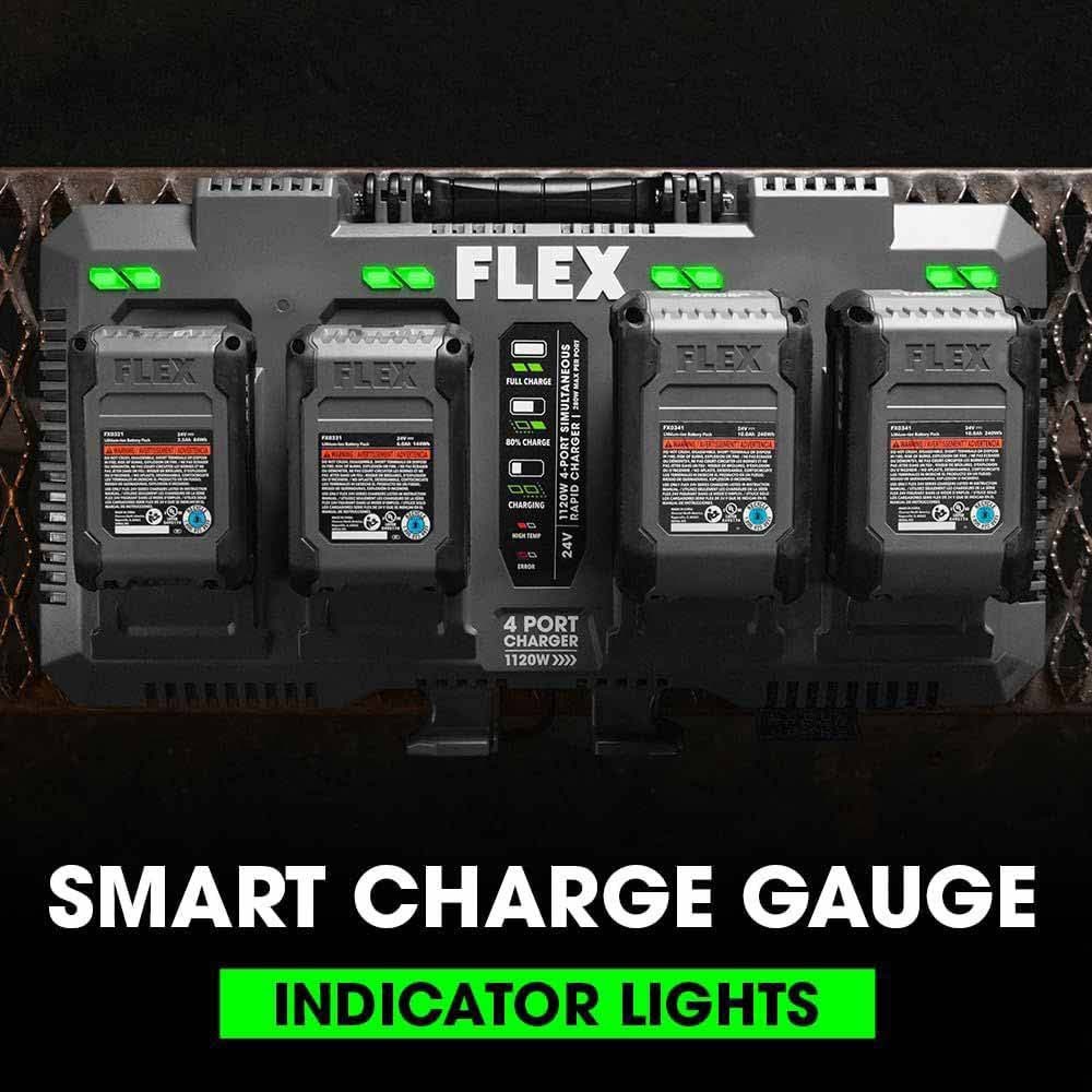 Flex FX0451-Z 4-Port Charger - 9