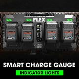 Flex FX0451-Z 4-Port Charger - 9
