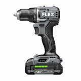 Flex FX1131-1A 1/2" 2 Speed Compact Drill Driver Kit - 5