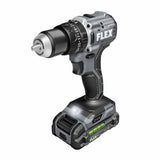 Flex FX1231-1A 1/2" 2 Speed Compact Hammer Drill Kit - 4