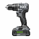 Flex FX1231-1A 1/2" 2 Speed Compact Hammer Drill Kit - 5