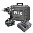 Flex FX1271T-1H 1-2" 2 Speed Hammer Drill Driver with Turbo Mode Stacked-Lithium Kit