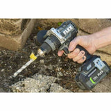 Flex FX1271T-2B 24V 1/2" 2 Speed Hammer Drill Driver with Turbo Mode Kit - 14