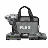 Flex FX1331-1A 1/4" Hex Compact Impact Driver Kit - 2