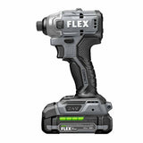 Flex FX1331-1A 1/4" Hex Compact Impact Driver Kit - 4