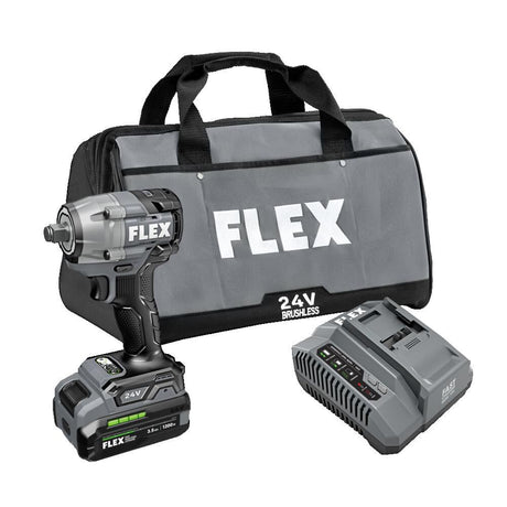 Flex FX1431-1F 1/2" Compact size Impact Wrench Kit