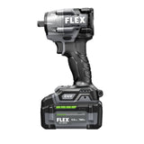Flex FX1431A-1C 3/8" Compact size Impact Wrench Kit (1 x 5.0Ah Battery + 160W Charger) - 3