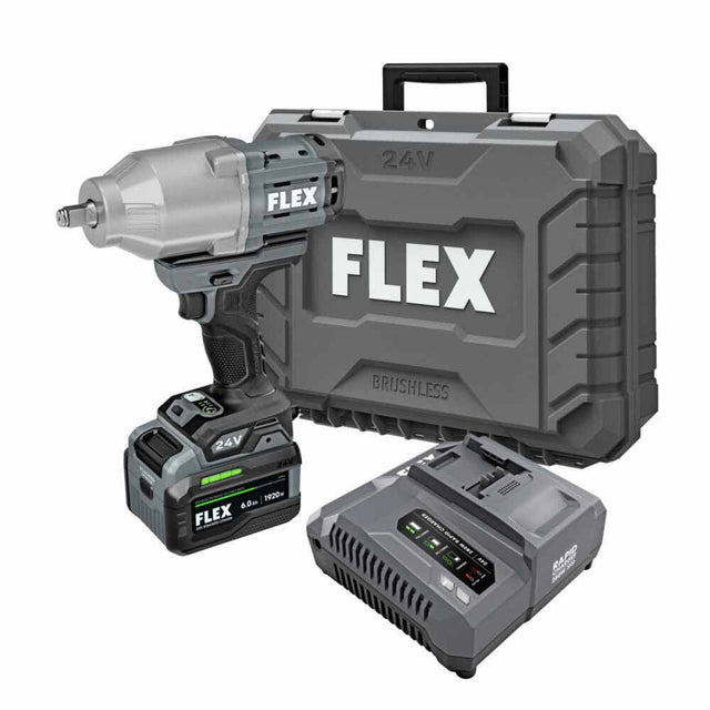 Flex FX1471-1H 1-2" High Torque Impact Wrench Stacked-Lithium Kit