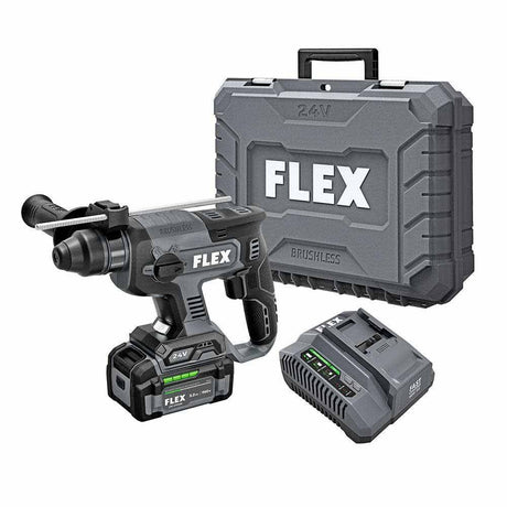 Flex FX1531-1C 24V 7/8" Rotary Hammer Kit