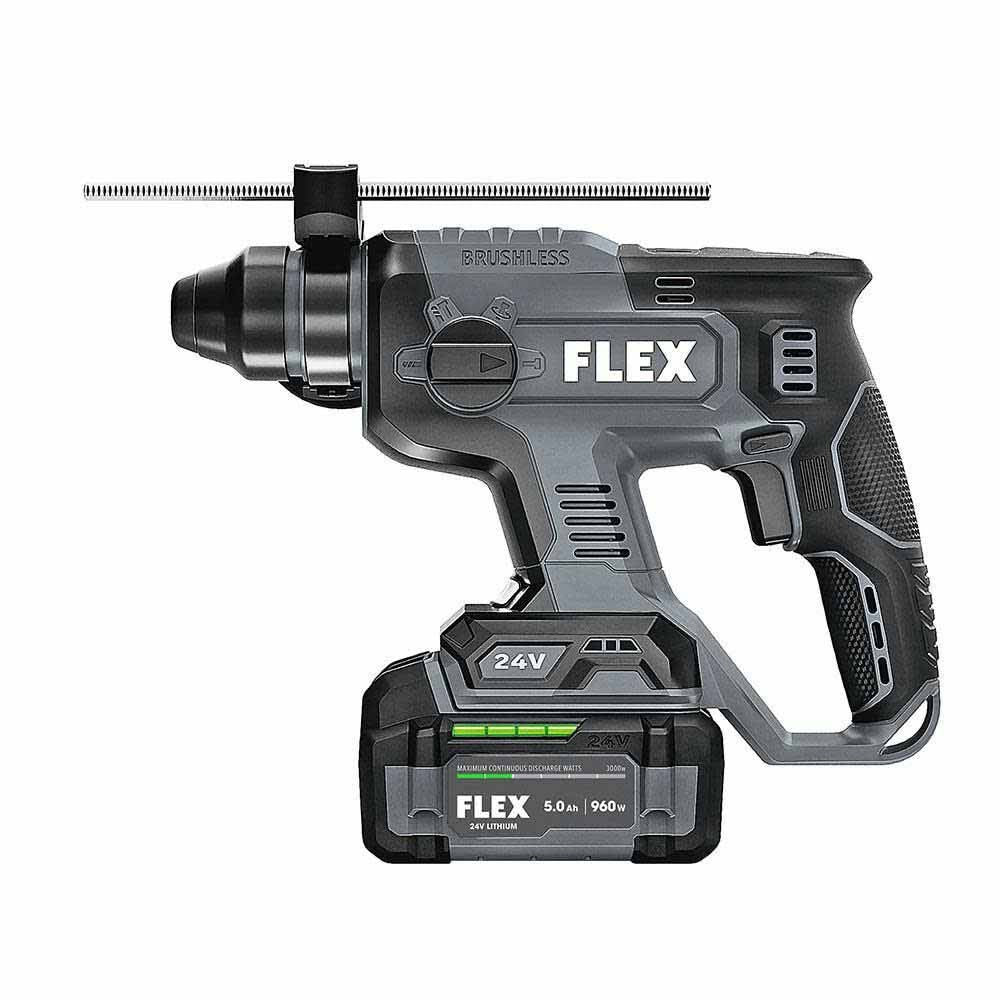 Flex FX1531-1C 24V 7/8" Rotary Hammer Kit - 3