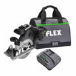 Flex FX2131A-1C 24V 6-1/2" In-Line Circular Saw Kit