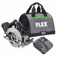 Flex FX2141-1D 24V 7-1/4"Circular Saw Kit