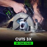 Flex FX2141-1D 24V 7-1/4"Circular Saw Kit - 7