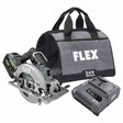 Flex FX2141-1J 7-1-4"Circular Saw Stacked-Lithium Kit