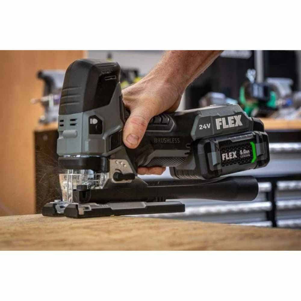 Flex FX2221-Z 24V Barrel Handle Jig Saw Brushless - Bare Tool - 14