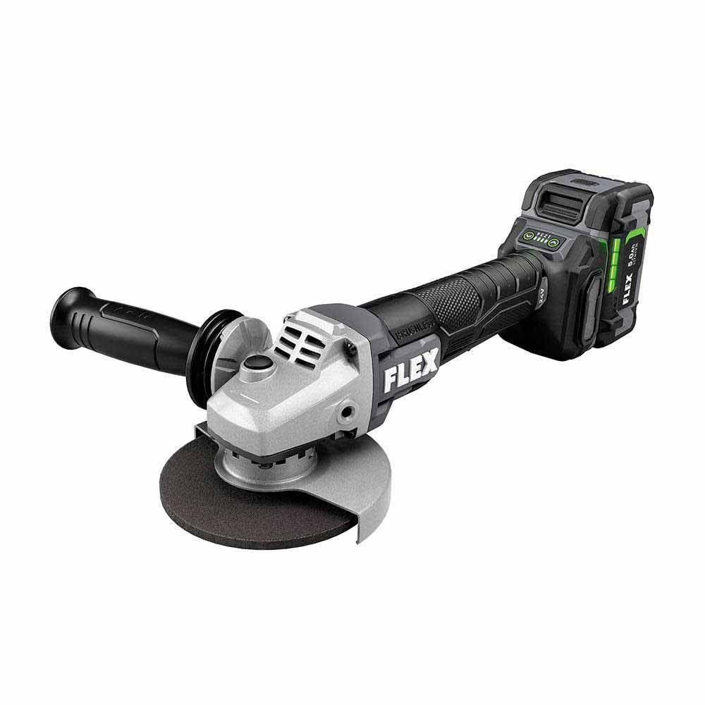 Flex FX3171A-1C 24V 5" Variable Speed Angle Grinder with Paddle Switch Kit - 2