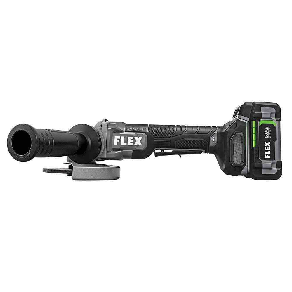 Flex FX3171A-1C 24V 5" Variable Speed Angle Grinder with Paddle Switch Kit - 3