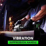 Flex FX3171A-2H1 5" Variable Speed Angle Grinder with Paddle Switch Kit (2x6.0Ah Stacked Battery+280W Rapid Charger) - 6