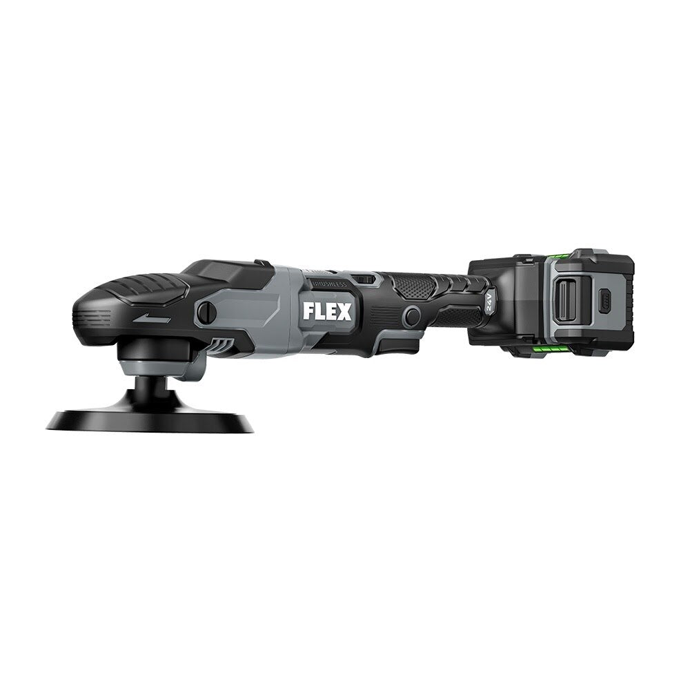 Flex FX3311-2C 24V Rotary Polisher Kit with 5.0Ah Battery and Accessories - 2