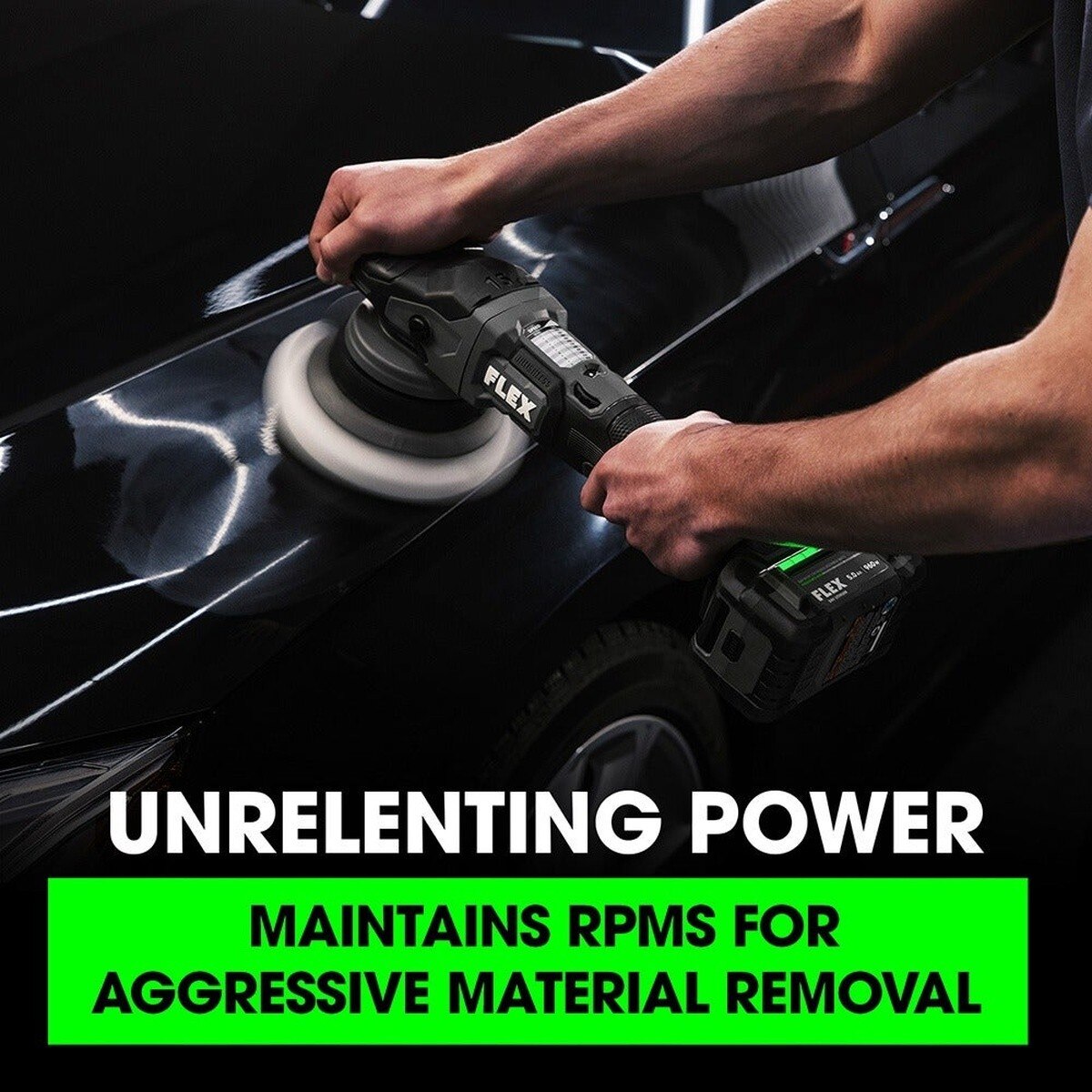 Flex FX3321-Z 24V Brushless Cordless Random Orbital Polisher Bare Tool - 2