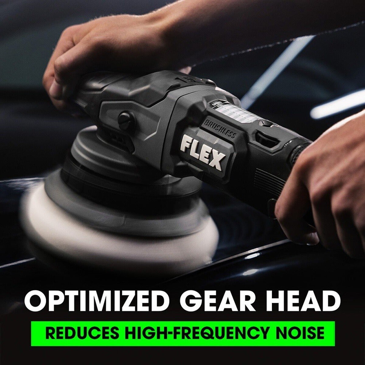 Flex FX3321-Z 24V Brushless Cordless Random Orbital Polisher Bare Tool - 3
