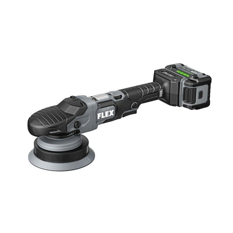 Flex FX3331-2C Gear-Driven Orbital Polisher Kit with 24V Battery and Fast Charger