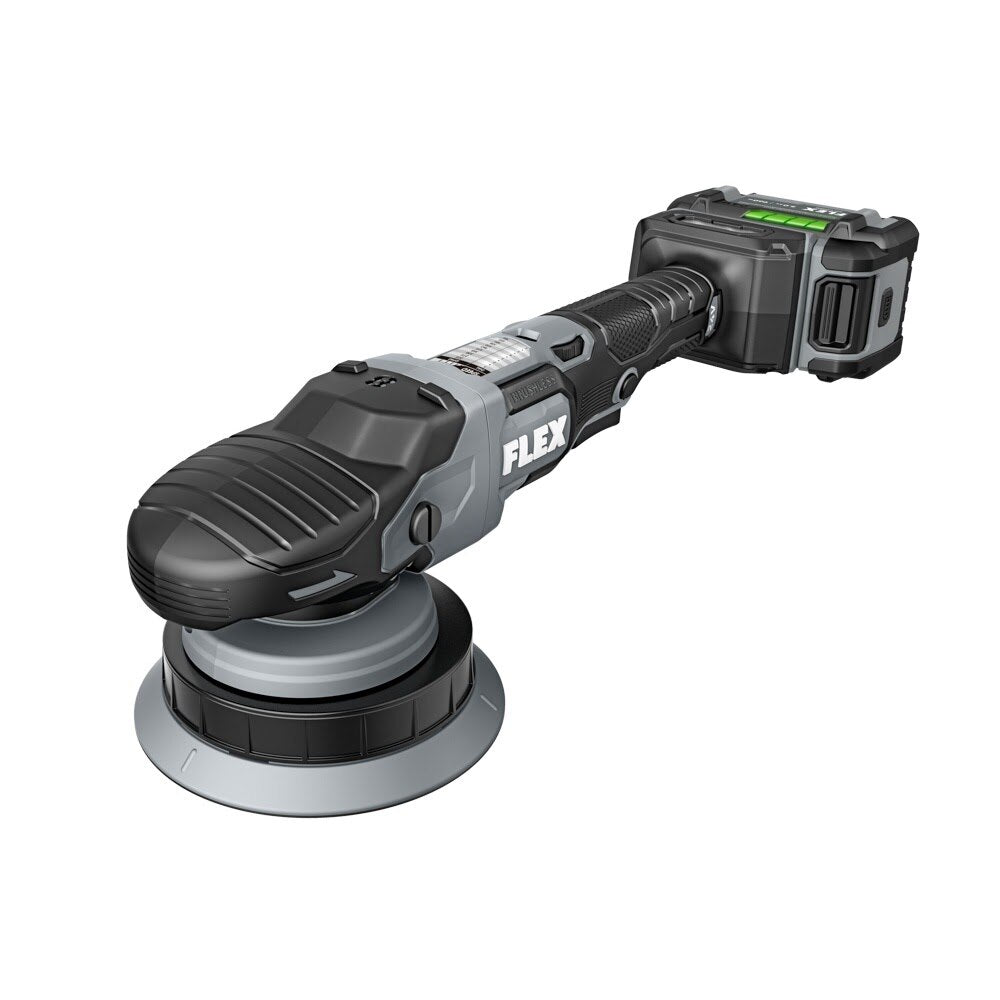 Flex FX3331-2C Gear-Driven Orbital Polisher Kit with 24V Battery and Fast Charger - 2