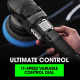 Flex FX3331-2C Gear-Driven Orbital Polisher Kit with 24V Battery and Fast Charger - 4