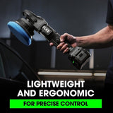 Flex FX3331-2C Gear-Driven Orbital Polisher Kit with 24V Battery and Fast Charger - 7