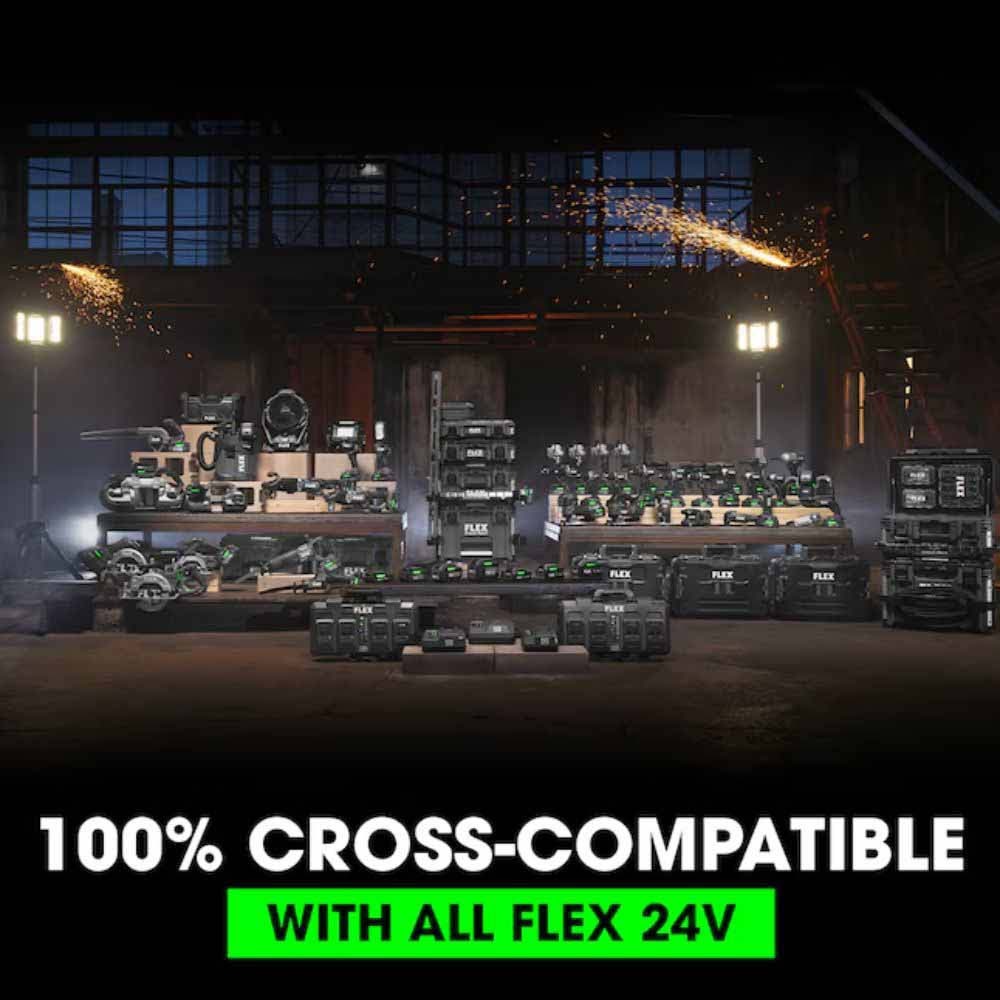 Flex FX4221-1F Compact Router Stacked-Lithium Kit - 15